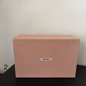 Miu Miu Blush Pink Storage Gift  Box